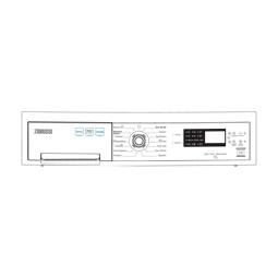 control panel, white, Zanussi