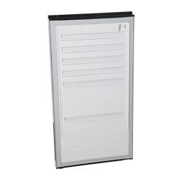refrigerator door, assembly, inox,
