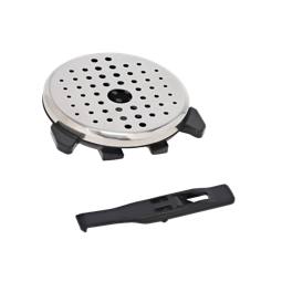 drop tray, with, retainer