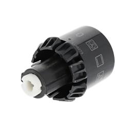 knob, function, black, 10+0