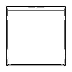 Kochfeld mit Rahmen - 596x600mm