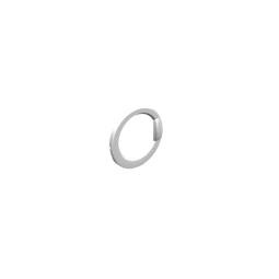 door frame, front, white, Ø410mm