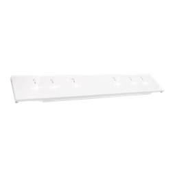 manöverpanel, vit