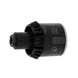 knob, function, black, 10+0