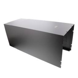 Kamin, komplett, schwarz