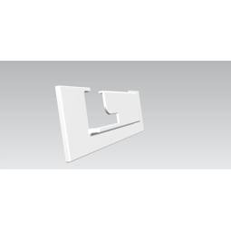 cover, hinge, left, 7802, 124.8x42mm