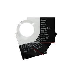 programme plate,knob,adhesive,NO,DA,FI,SV
