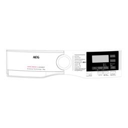 control panel, white, AEG