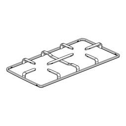 grille, tôle du support, droit