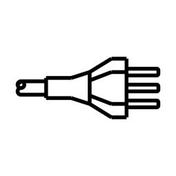 power cable, Chile; [1,85m]
