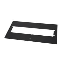 glaspaneel, bovenkant, Electrolux, Black,90cm