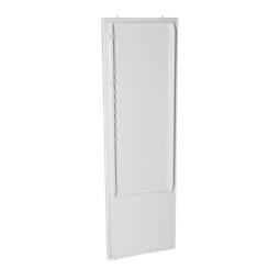 Hvit kjøleskapsdør - 538x1684mm