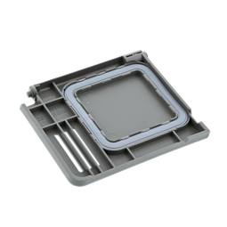 Tampa de distribuidor de detergente para máquina de lavar loiça