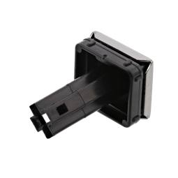 tecla, on/off, inox,