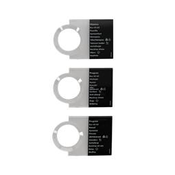programme plate,knob,adhesive,SV,NO,FI