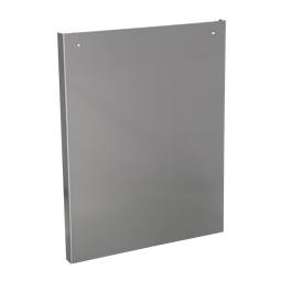 door outer panel, inox, [600x703mm]