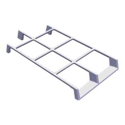 GITTER,PFANNENAUFLAGE,LINKS