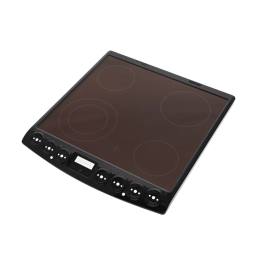 cooking top with frame,black,60cm