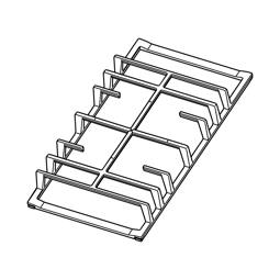 grid, pan support, central