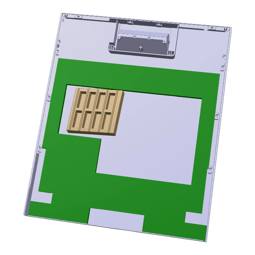 luckans ytterpanel, rostfri, Electrolux, [590x705mm]