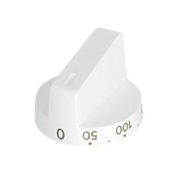knob, thermostat, white