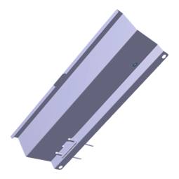 spacer, right, magnet, white182,4x63x40,6