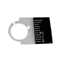 programme plate, knob, adhesive