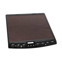 cooking top with frame,black,60cm