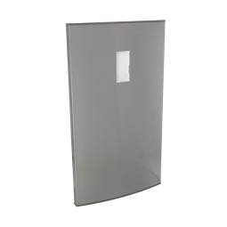 koelkastdeur, inox, LCD, 590,5x1016mm