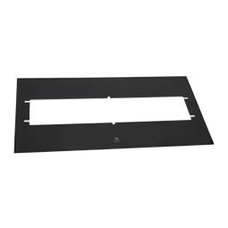 glaspaneel, bovenkant, Electrolux, Black,90cm
