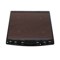 cooking top with frame,black,60cm