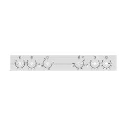 BEDIENBLENDE,WEISS,60CM, 6K