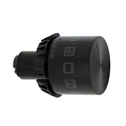 knob, function, black, 10+0