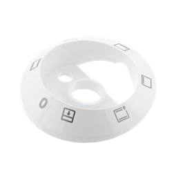 indicating plate,function,white,6+0