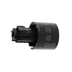 KNEBEL,FUNKTIONEN,SCHWARZ,10+0