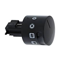 knob, selector, black
