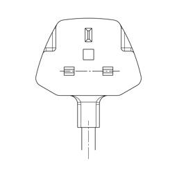 power cable, UK