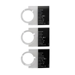 skylt program-, vred, lim, DA,NO,FI