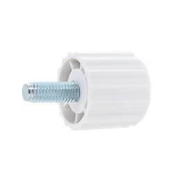 adjustable foot, white