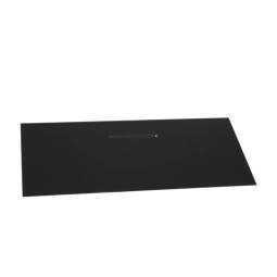 GLASBLENDE,OBEN,SCHWARZ,MAT 89