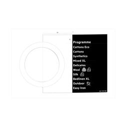 programme plate,knob,adhesive,EN