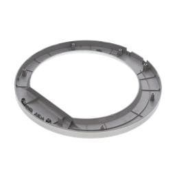door frame, front, silver, Ø410mm