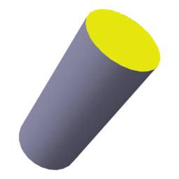 knob, black,