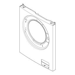 panel frontal, mueble, gris, P10