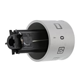 KNEBEL,FUNKTIONEN,INOX,9+0