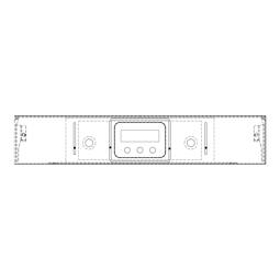 control panel,white,60cm, Hexagon, 2K