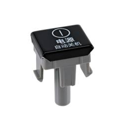 push button, on/off, black, CN; [16.3x18.3x28.4]