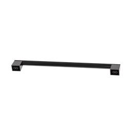 handle, door, black, 420mm