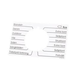 programme plate,knob,adhesive,SV