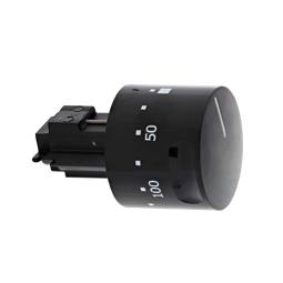 Black Oven Thermostat Control Knob